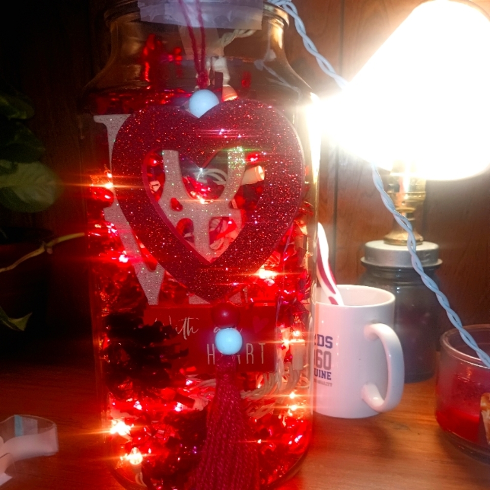 Valentine's primitive decor